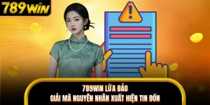 789WIN Lừa Đảo - Giải Mã Nguyên Nhân Xuất Hiện Tin Đồn