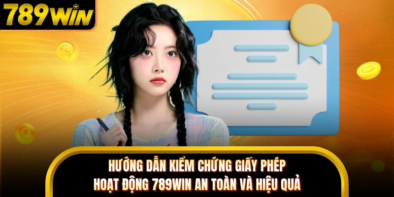 Hướng dẫn kiểm chứng giấy phép hoạt động 789WIN an toàn và hiệu quả
